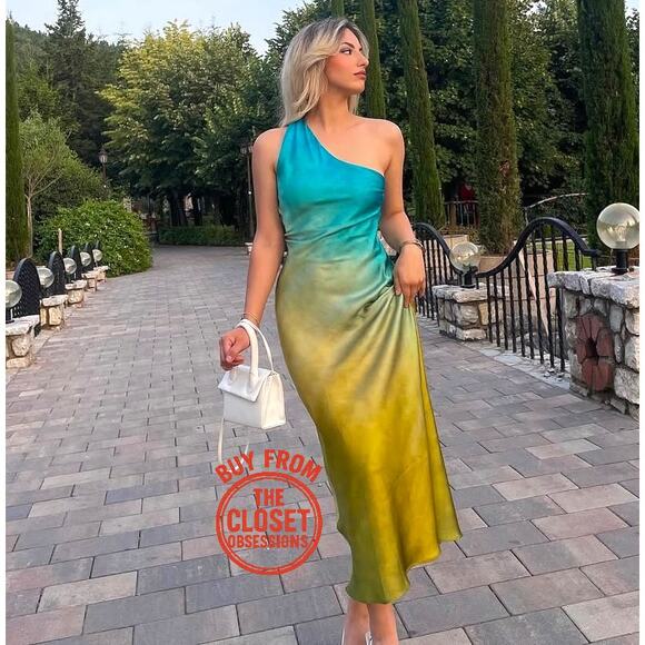 ZARA BLOGGER FAVE!!! Flowy Midi Dress NWT - Picture 5 of 16